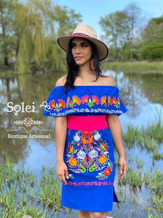 Off the shoulder mexican dress Clearance
