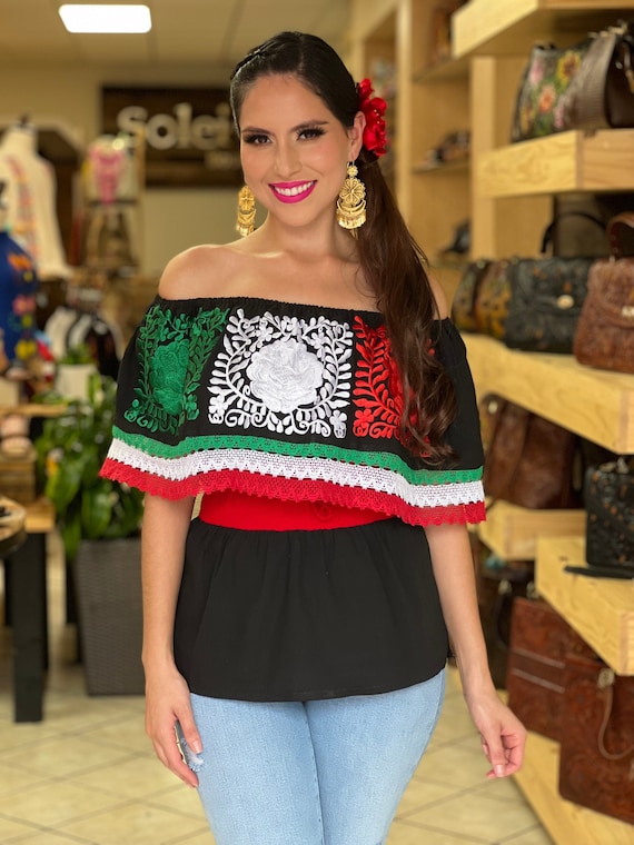 Fiesta Mexicana Blusas Para El 16 De Septiembre Blusas De Mujer