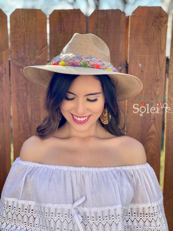 Mexican Artisanal Palm Hat. Mexican Hat 