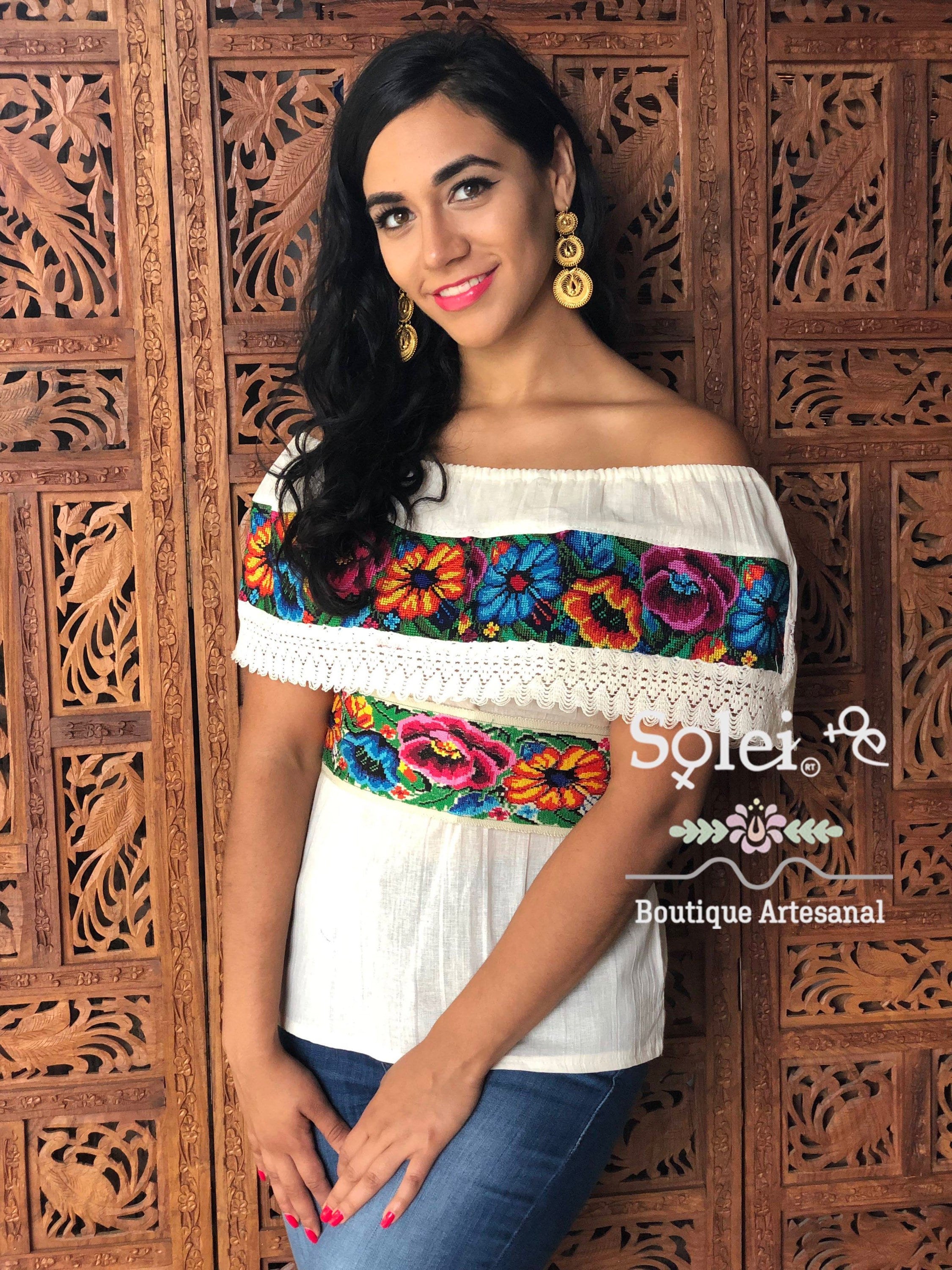 Blusa tabasqueña original new arrivals