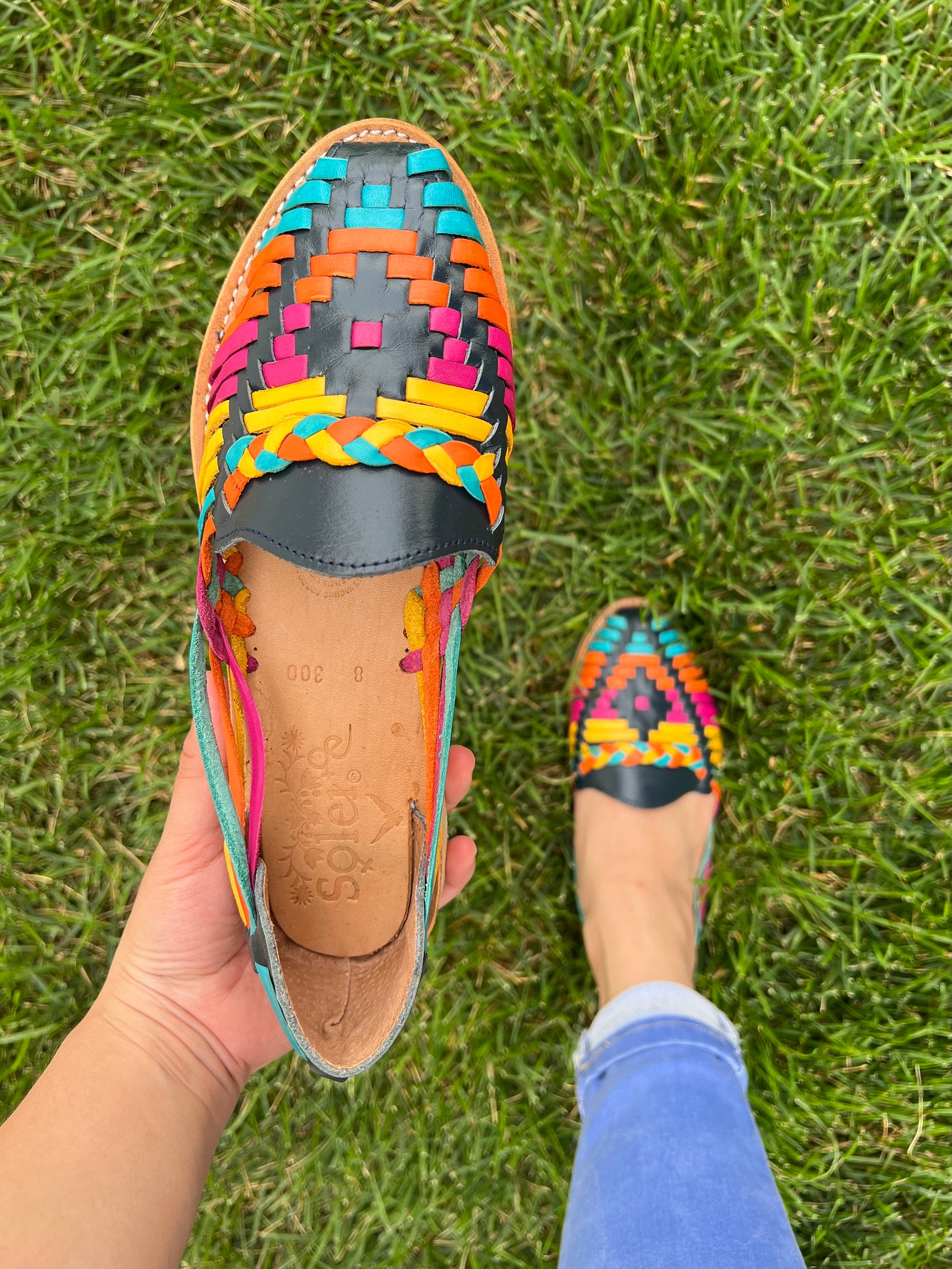 mexican leather huarache sandals