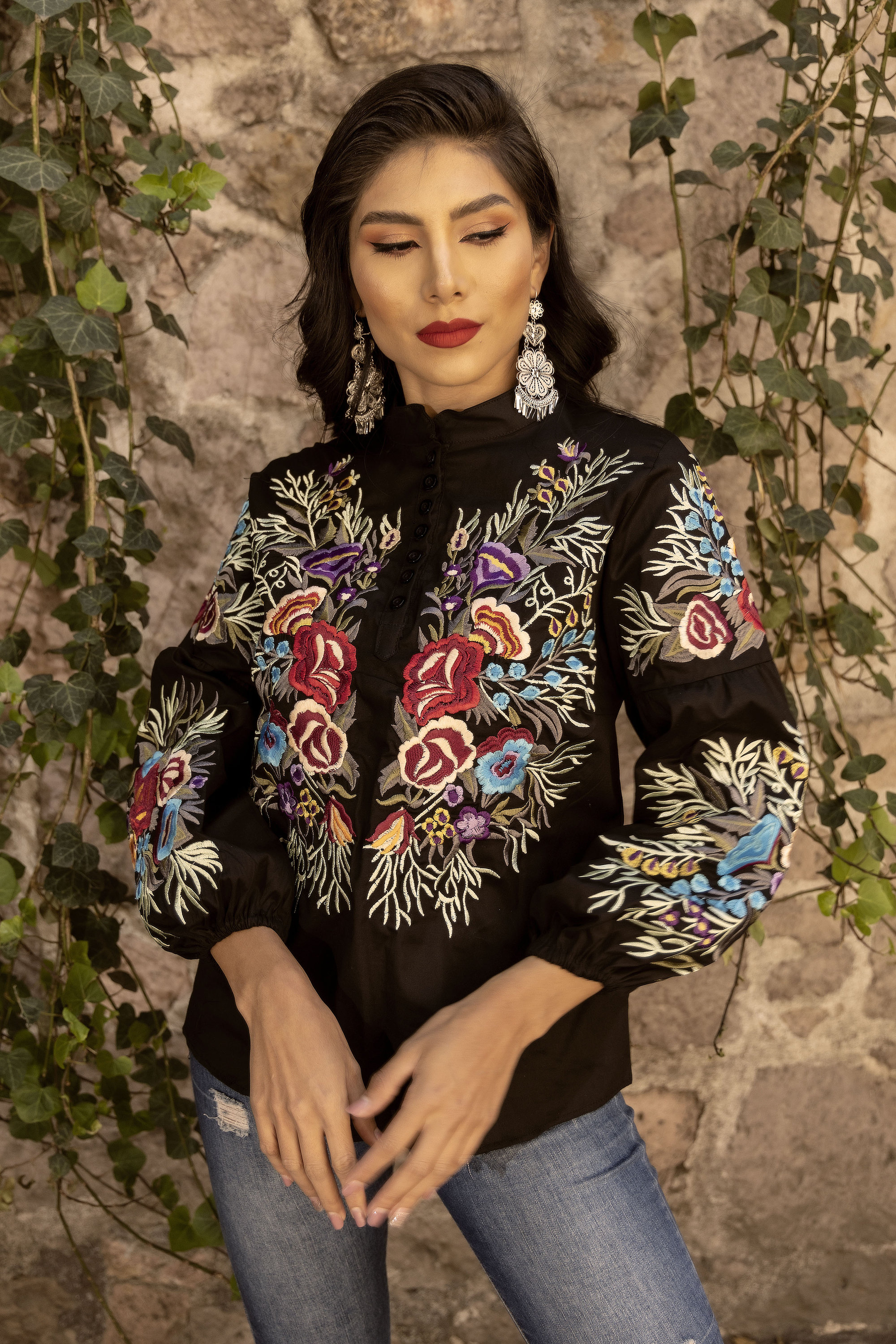 Vestido Blusas Bordadas Mercado Libre Mexico Blusas Blusa Mexicana