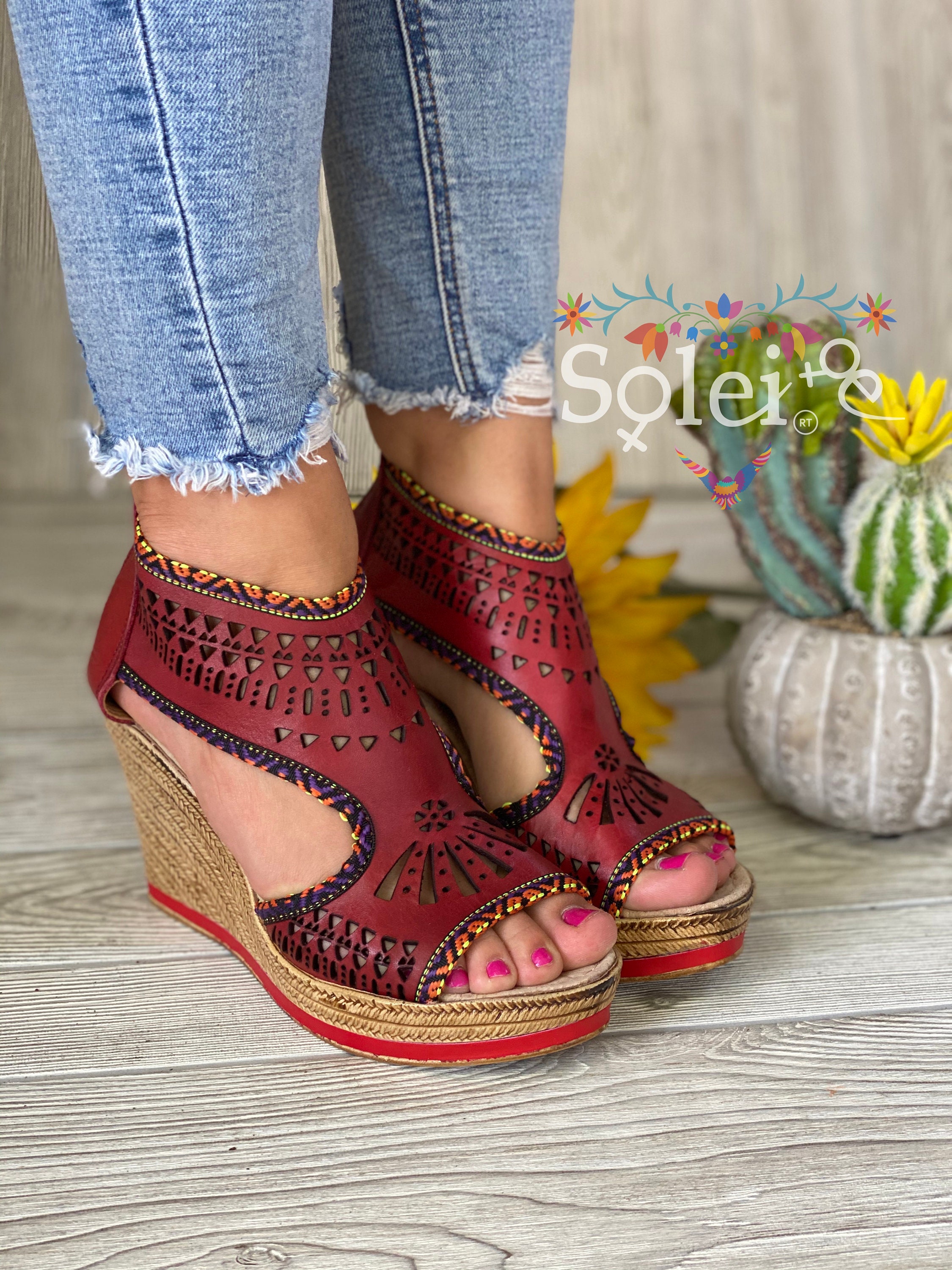 zapato artesanal mexicano
