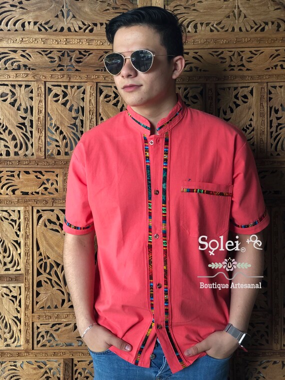 camisa de manta hombre