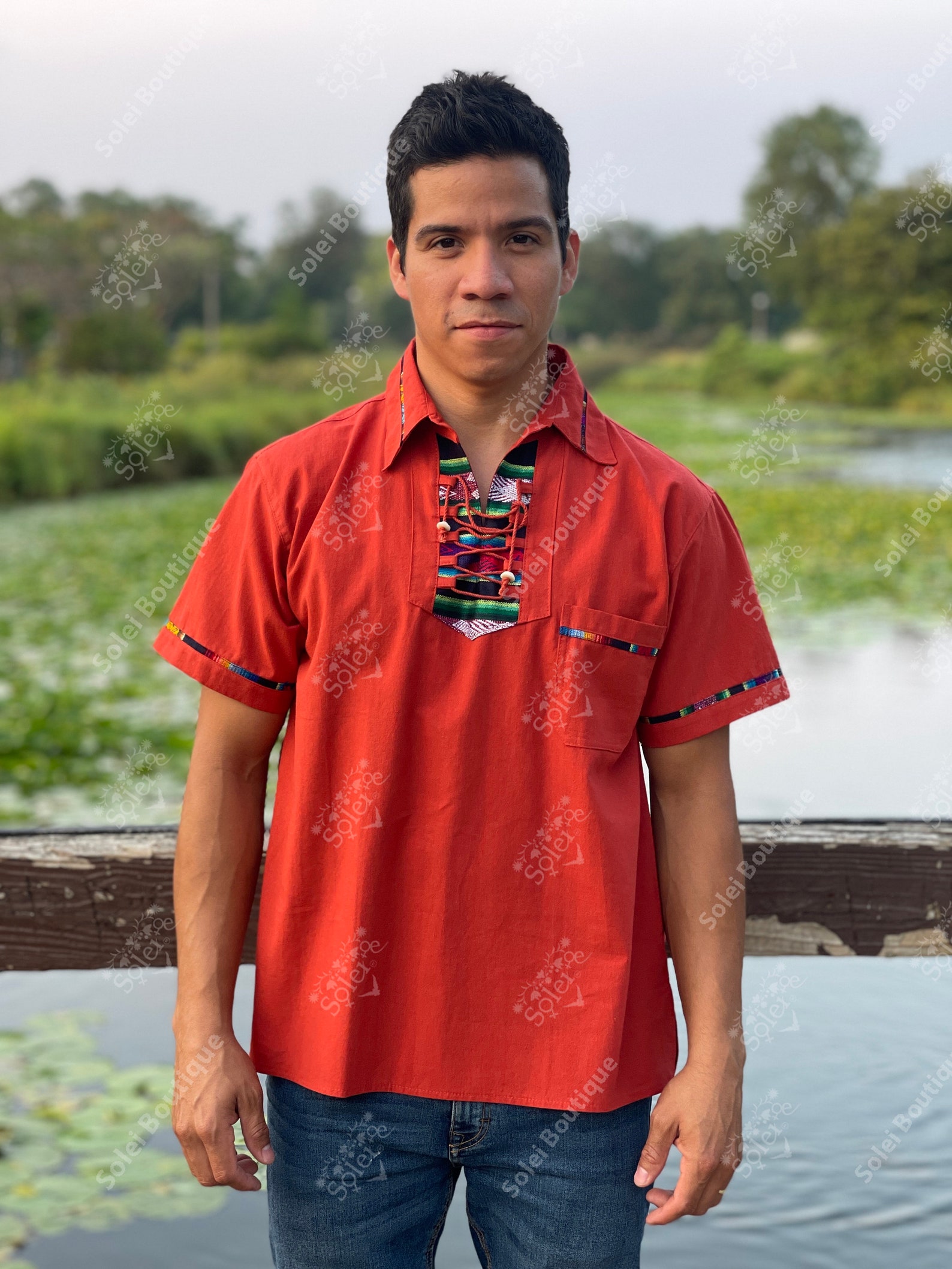 Mens Mexican Traditional Shirt. Guayabera for Men. Formal Etsy