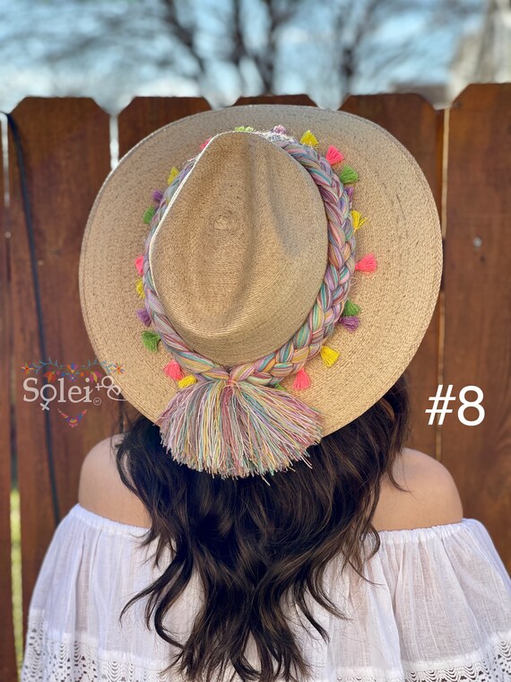 Mexican Artisanal Palm Hat. Mexican Hat 