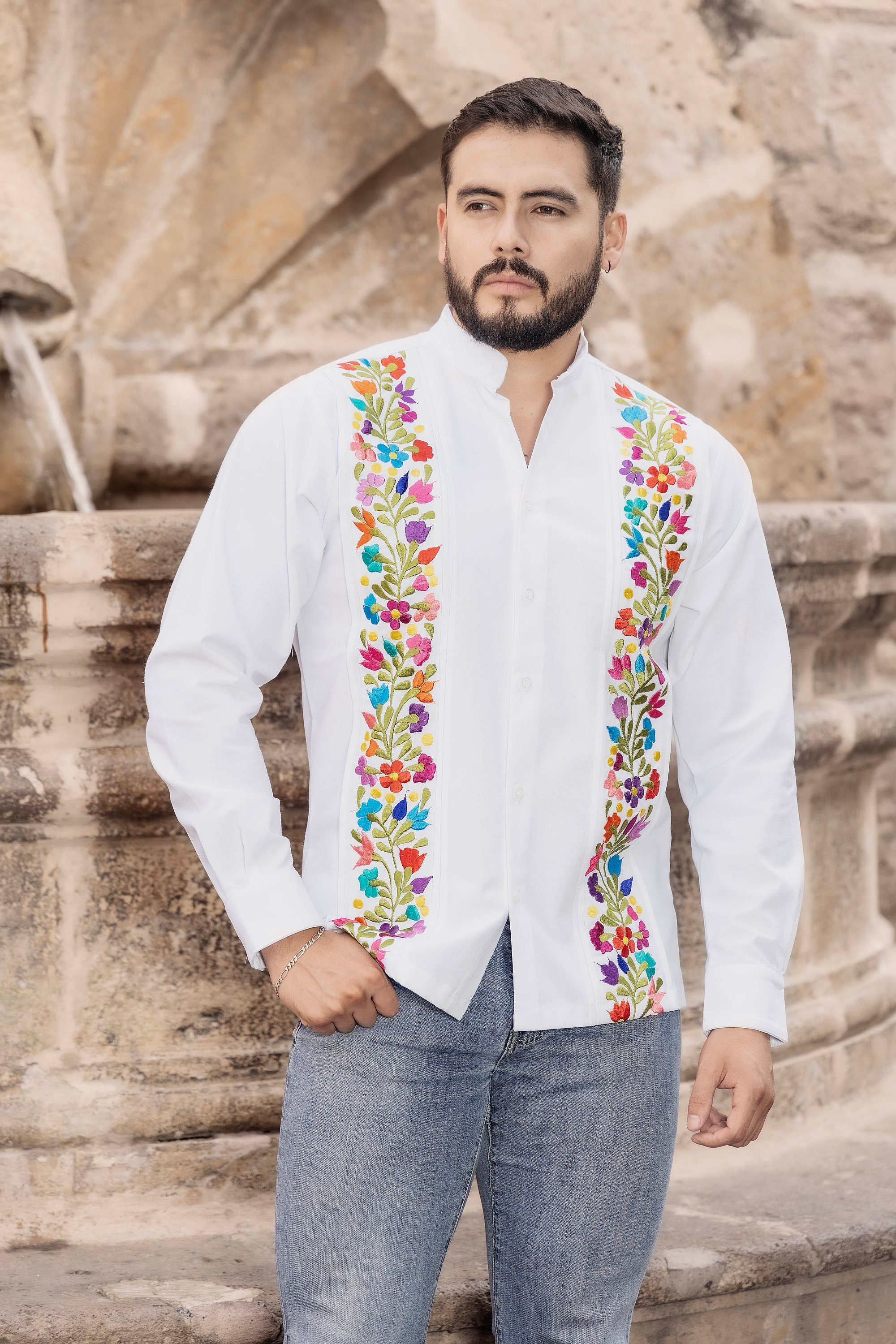 Mexican Vaquero Outfit Mexican Shirt Outfit Men's Embroidered Traditional Mexican Dress Shirt Mexican Guayabera Shirt For Men Traditional Embroidered Dress Shirt For Cinco De Mayo Fiestas Mexican ... Mexican Vaquero Outfit Mexican Shirt Outfit Men's Embroidered Traditional Mexican Dress Shirt Mexican Guayabera Shirt For Men Traditional Embroidered Dress Shirt For Cinco De Mayo Fiestas Mexican ...