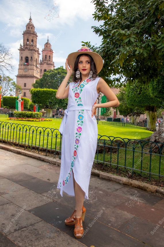 Mexican clearance wrap dress