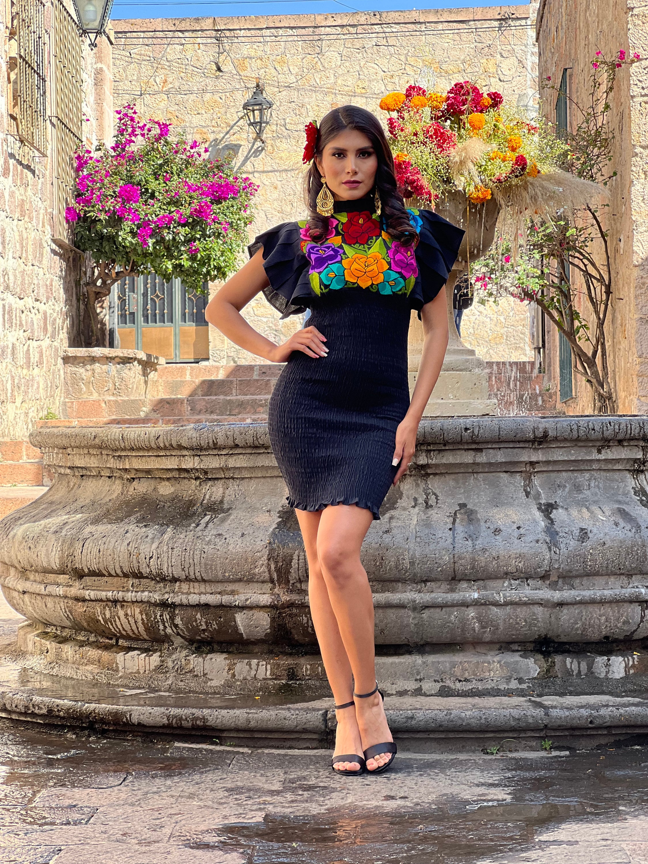 Mexican deals bodycon dress