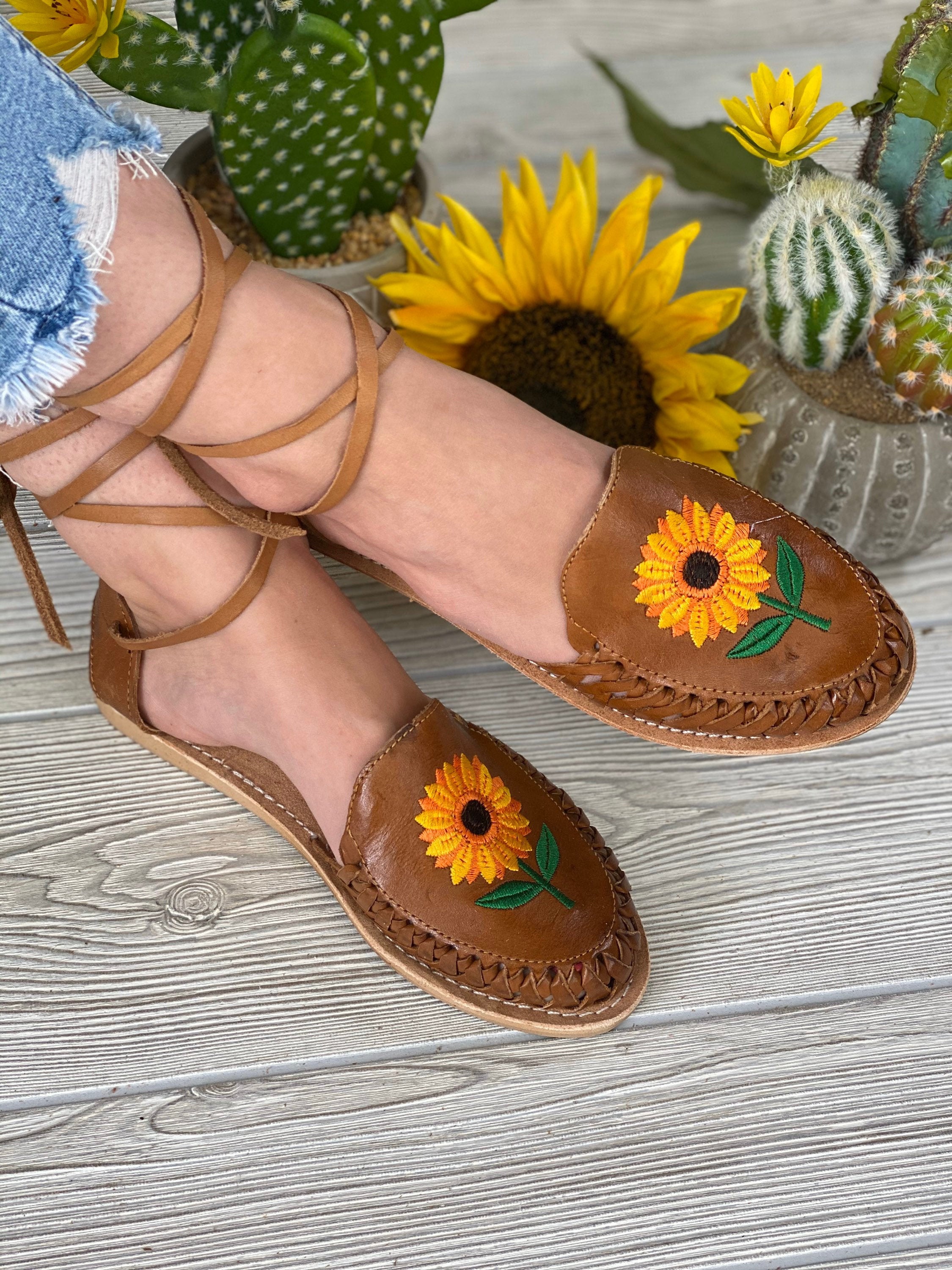 cute mexican huaraches