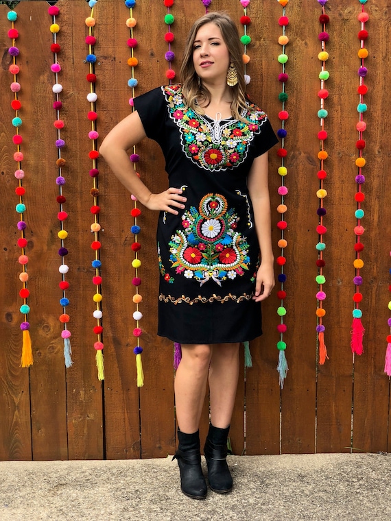 mexican kimono dress