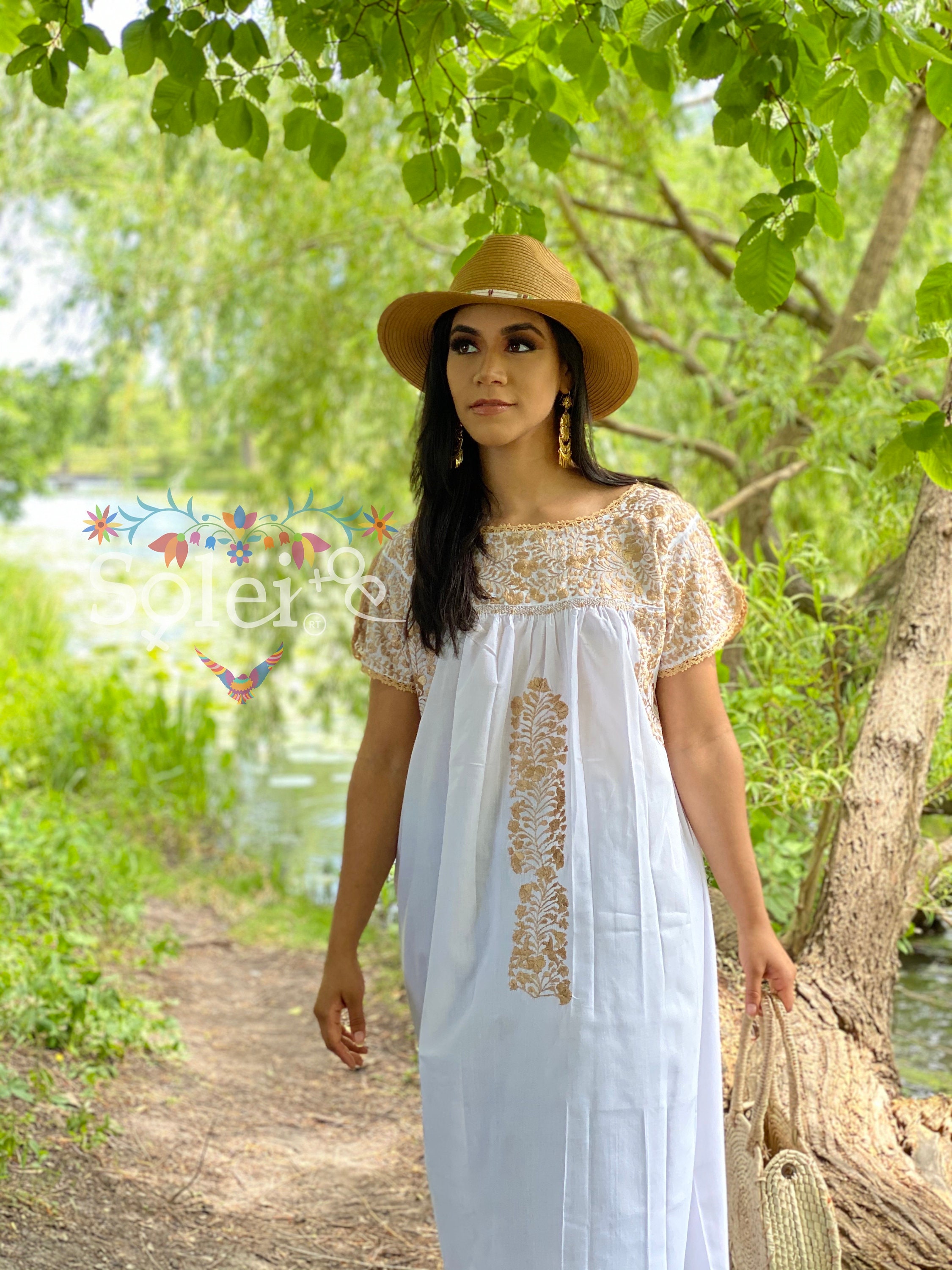 mexican maxi dress