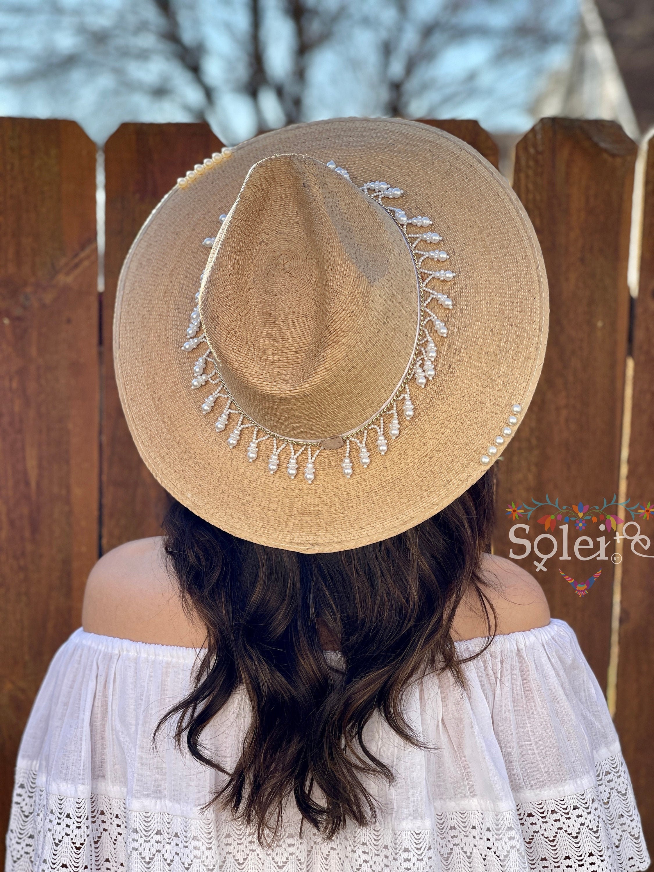 Mexican Artisanal Palm Hat. Mexican Hat 