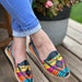 Mexican Huarache. Leather Mexican Sandal. All size Boho-Hippie Vintage Sandal.  Mexican Artisanal Huarache. Colorful leather Sandals. 