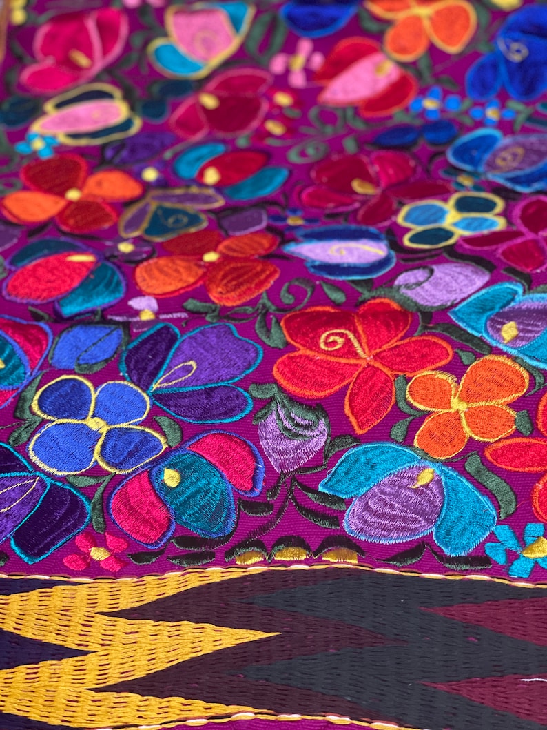 Traditional Mexican Table Runner Mexican Table Runner Etsy