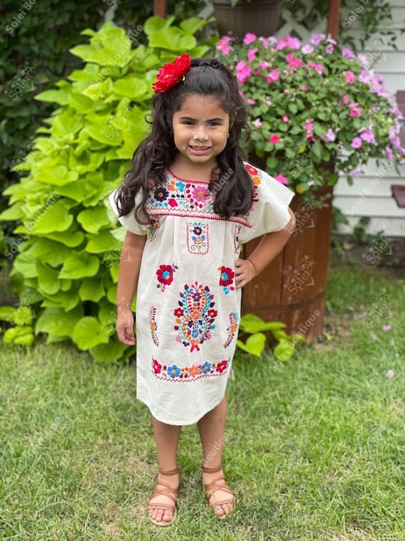 Ropa tipica mexicana para niñas sales