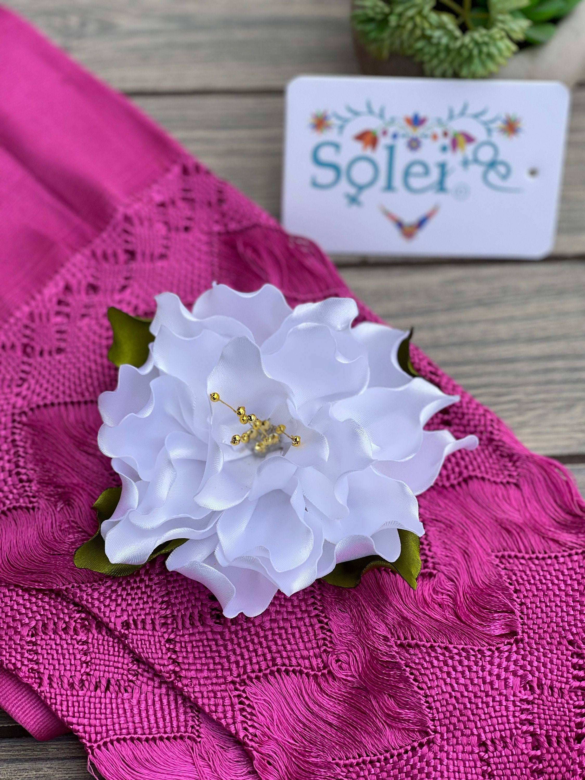 cuban flower headpiece
