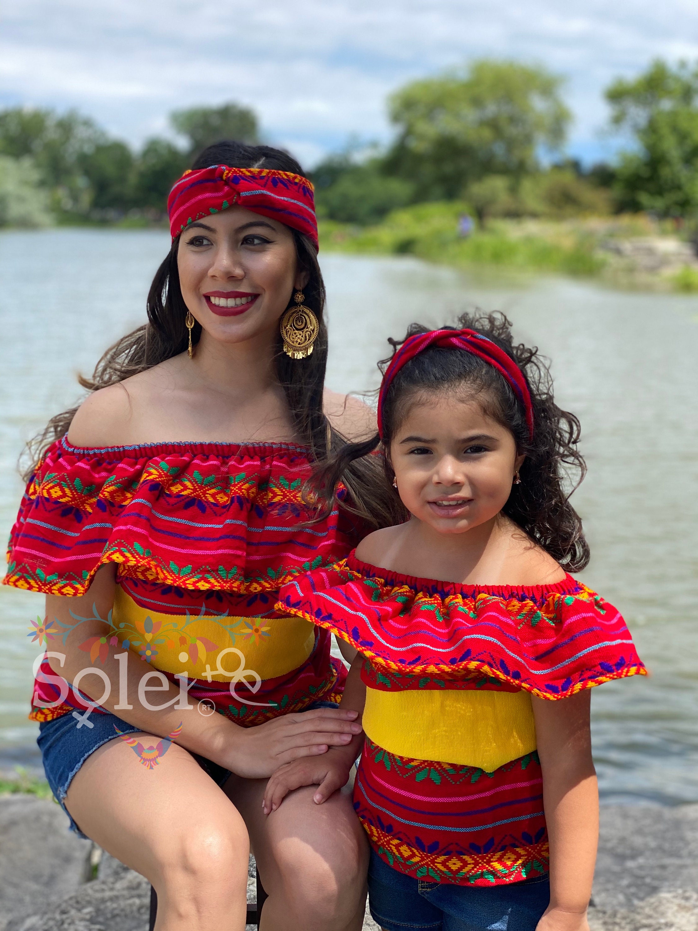 Mexican blouses top for girls