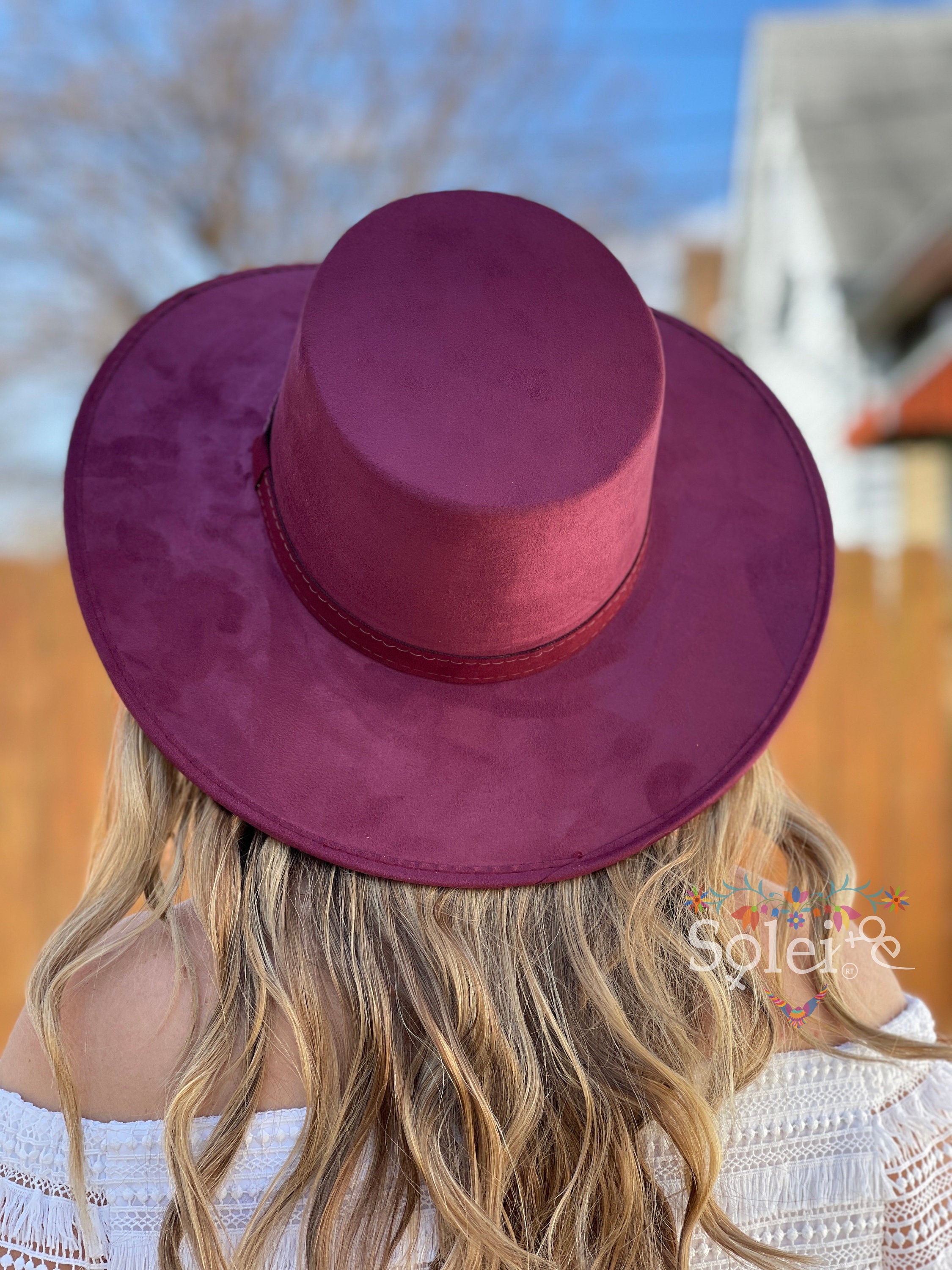 Mexican Suede Cordobes Hat: Artisanal Fedora - Etsy display picture 1