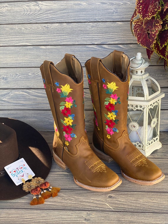 Botas Mexicanas de Piel Botas para - Etsy México