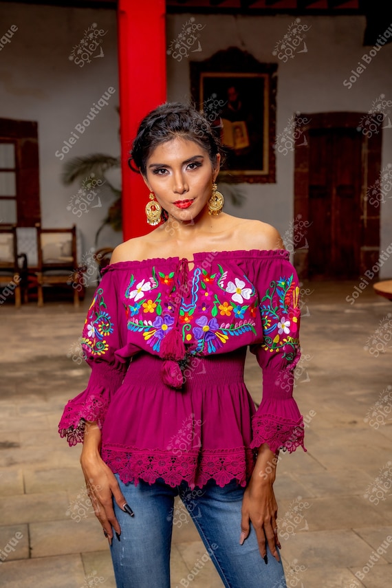 Blusas regionales mexicanas hot sale