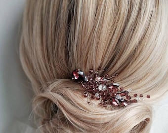 Burgundy hair piece discount