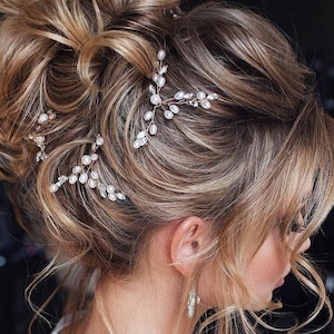 Pearl hair pins Bridal hair pins Bridal head pieces Wedding hair pins Bridal hair comb Decorative hair pins Pearl hair comb Pearl bobby pin