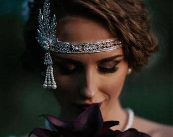 1920s Headpiece - Etsy