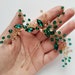 see more listings in the Emerald green hair piece section