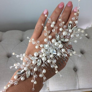 Pearl hair comb Bridal hair piece Wedding hair comb Bridal hair comb Bridal hair piece Bridal headpiece Wedding hair piece Wedding headpiece