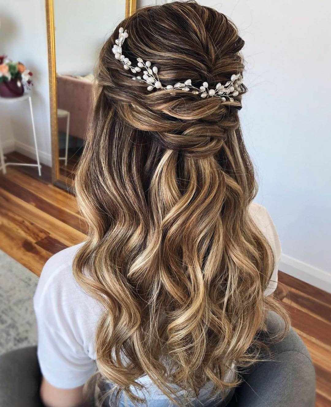 Pearl Bridal Hair Pins Set | Wedding Hair Accessories - Etsy display picture 1