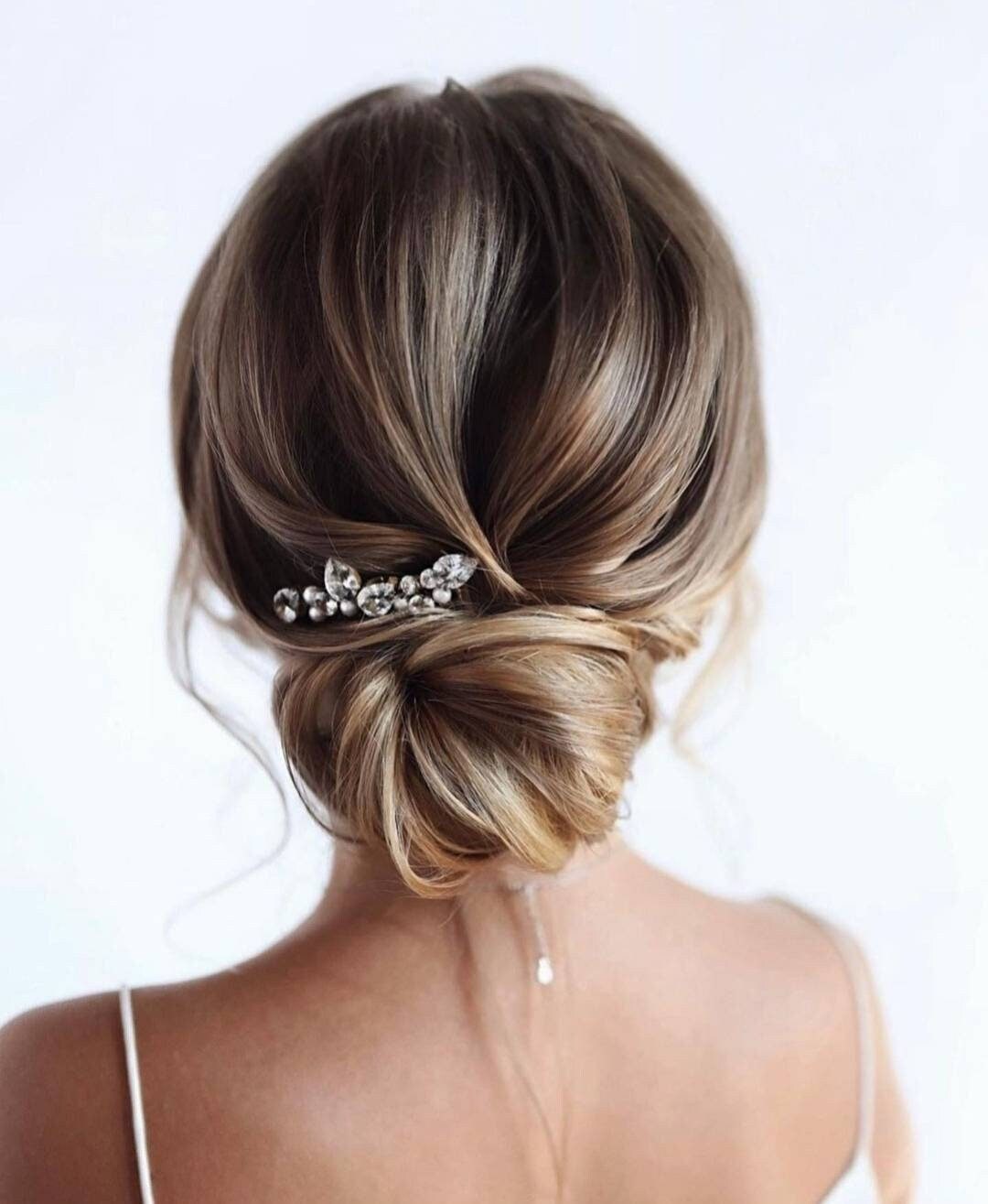 Pearl bridal hair comb | Crystal wedding hairpiece | Bridal hair accessory