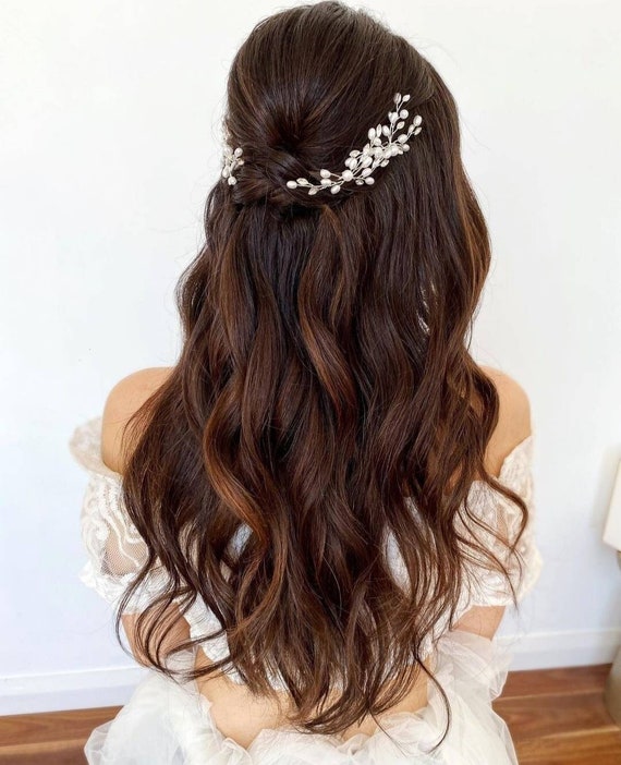 PEARL PIN CHOCOLATE BROWN PEARL PIN CHOCOLATE BROWN
