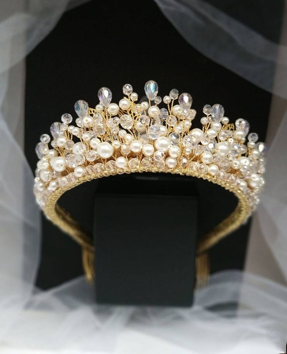 TIARA TORTA PROP Torta Di Compleanno Strass Tiara Ragazze Diademi