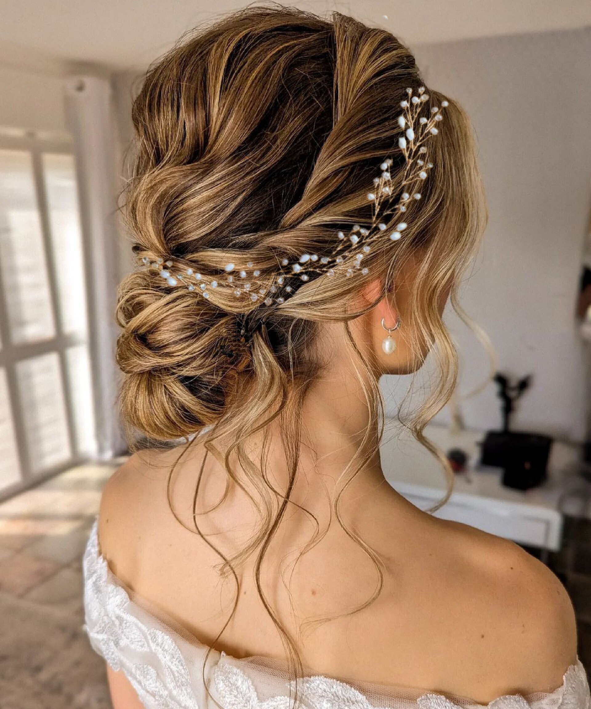 Missgrace Boho Gold Kopfkette - Haarschmuck Für Hochzeit, Braut & Besondere Anlässe