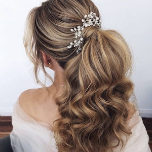 Elegant Pearl Hair Pins Bridal Hair Pins Pearl Hair Pin Set Hair Piece ...