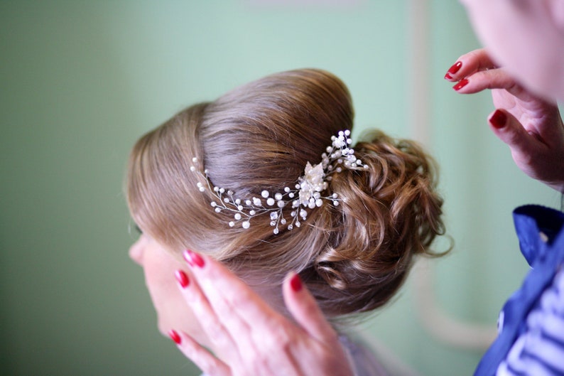 Bridal Hair Comb Bridal Hair Piece Bridal Headpiece Bridal Etsy