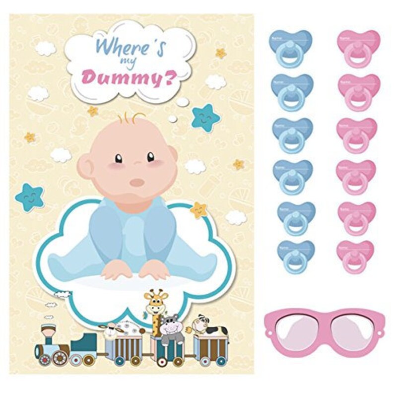 Wheres My Dummy Baby Shower Party Board Game Remake Spinoff Etsy