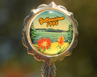 ヴィンテージ ボックス入りスプーン イエローストーン国立公園