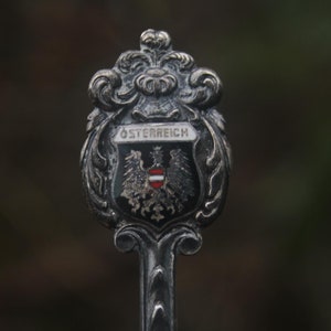Vintage 900 Silver Spoon Austria Austrian Souvenir Hallmarked