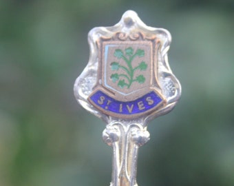 Vintage Spoon St Ives Cornwall UK Cornish Collectable Spoon .