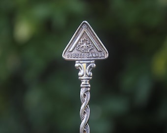 Vintage-Löffel, Pfadfinder Kanada Souvenir, Kanadisches Souvenir-Geschenk