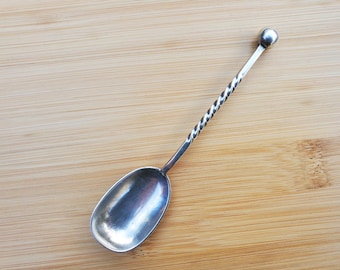 Antiker viktorianischer Löffel aus Sterlingsilber, 1890, William Hutton & Sons, verziert
