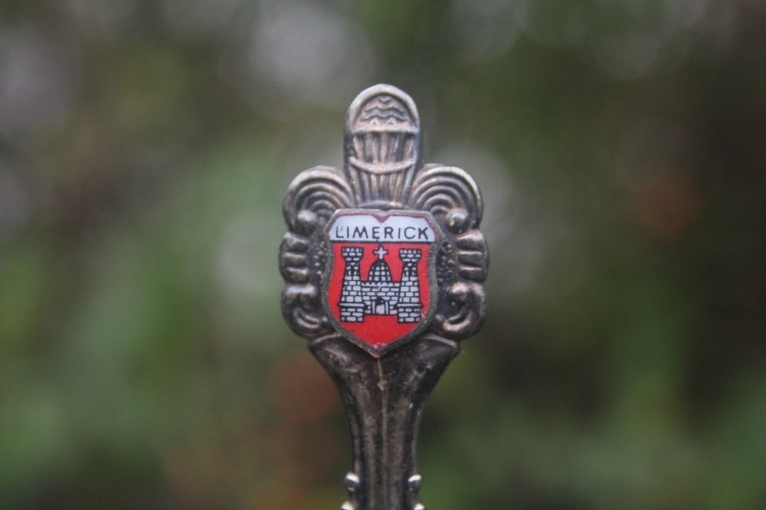 Vintage Spoon Limerick Ireland Newbridge Silver Plate Irish Souvenir Etsy