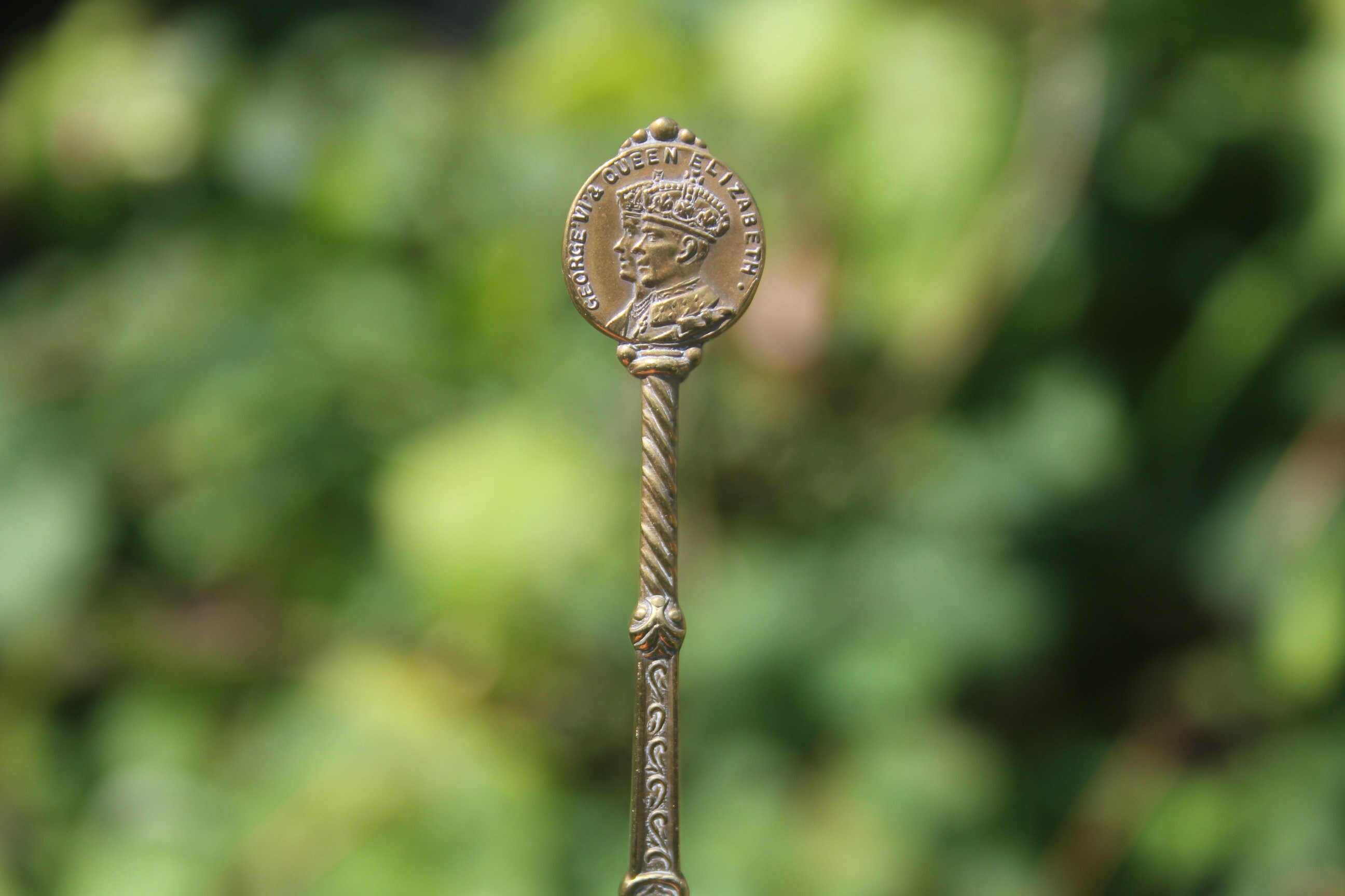 スターリングシルバーアノインティングスプーン1937 Coronation スターリングシルバーアノインティングスプーン1937 Coronation