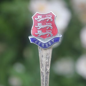 Vintage Spoon Jersey Channel Islands UK Souvenir