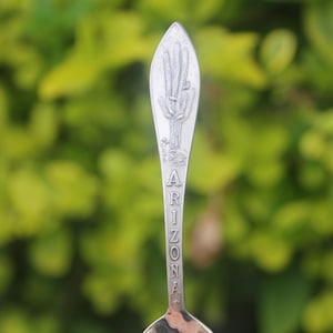 Vintage Spoon Arizona USA American Souvenir Cactus