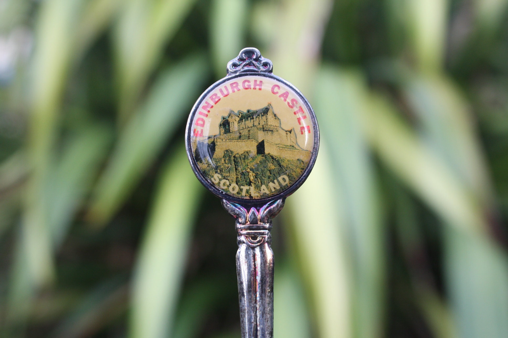 Vintage Spoon Edinburgh Castle Scotland Scottish UK Etsy