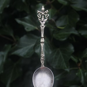 Vintage Spoon Vatican Italy Rome Crossed Keys Italian St Peters Basillica