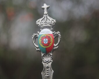 Vintage Spoon Algarve Portugal Portugese Collectable Souvenir .